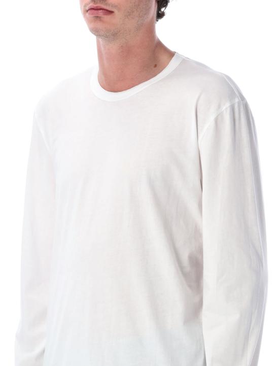 26FW 제임스펄스 크루넥 롱 슬리브 티셔츠 MLJ3351 WHT WHITE - JAMES PERSE