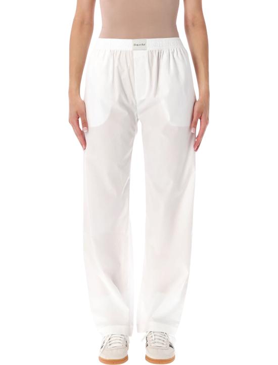 26FW 스포티앤리치 스트레이트 팬츠 PA065711329WH01 48 WHITE