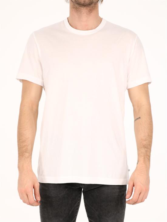 26FW 제임스펄스 클래식 핏 숏슬리브 크루넥 티셔츠 MLJ3311 WHT WHITE