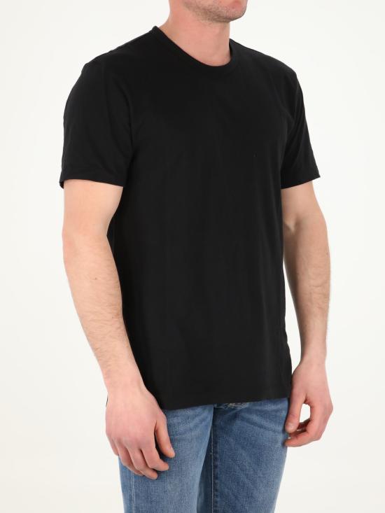 26FW 제임스펄스 클래식 핏 숏슬리브 크루넥 티셔츠 MLJ3311 BLK BLACK - JAMES PERSE