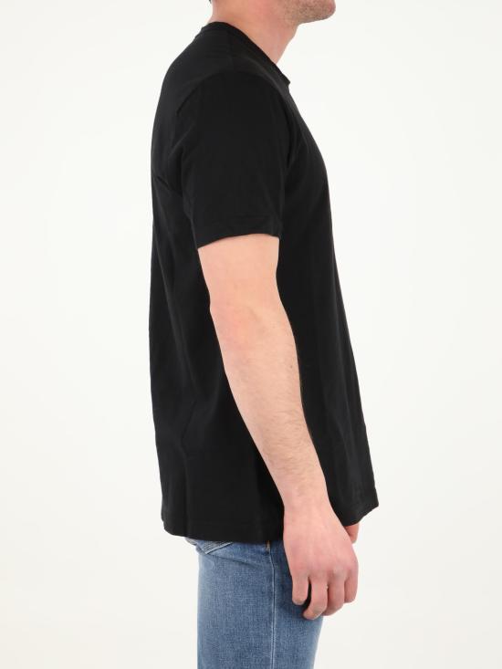 26FW 제임스펄스 클래식 핏 숏슬리브 크루넥 티셔츠 MLJ3311 BLK BLACK - JAMES PERSE