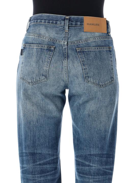 26FW 하이쿠레 데님 팬츠 HEW03372DF207 L0950 BLUE MID RIDER - HAIKURE