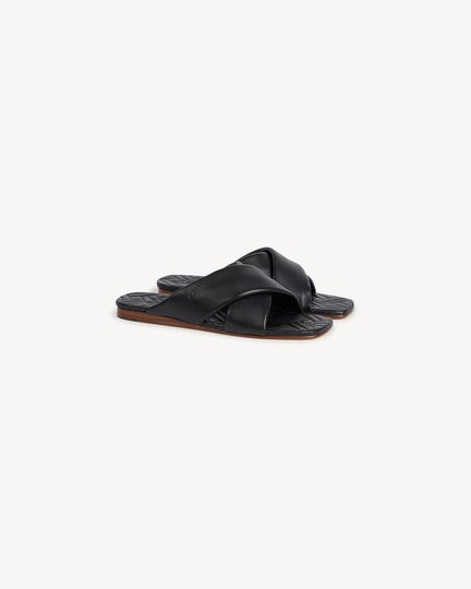 26FW 겐조 뮬/슬리퍼 FG65SD390L79 BLACK - KENZO