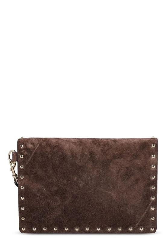 26FW 발렌티노 가라바니 클러치/파우치 9W2P0P87KQQ 0TO EBONYBROWN - VALENTINO GARAVANI