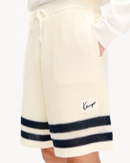 26FW 겐조 스트레이트 팬츠 FG65PA8003EH OFFWHITE - KENZO