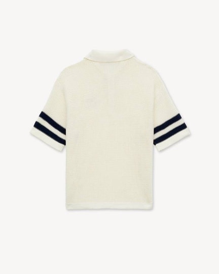 26FW 겐조 폴로 티셔츠 FG65PO8023EH OFFWHITE - KENZO