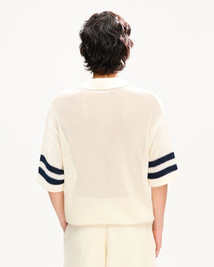 26FW 겐조 폴로 티셔츠 FG65PO8023EH OFFWHITE - KENZO