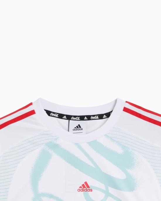 26FW 아디다스 반팔 티셔츠 KY2103 WHITE - ADIDAS