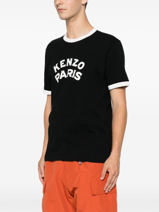 26FW 겐조 반팔 티셔츠 FG65TS1644SK BLACK - KENZO