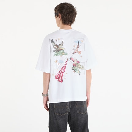 26SS 오프화이트 반팔 티셔츠 OMAA120Z26JER00310 100 WHITE