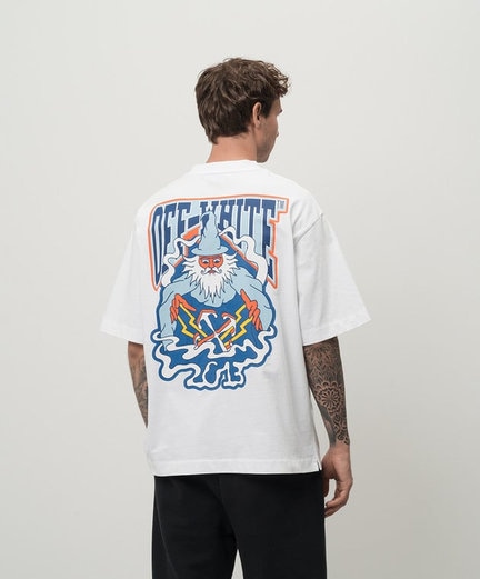 26SS 오프화이트 반팔 티셔츠 OMAA120S26JER00E 1000 WHITE - OFF WHITE