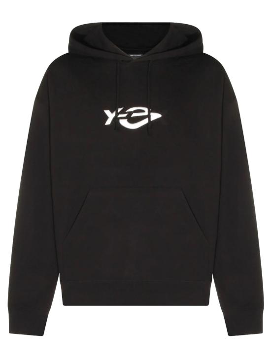 26FW 와이쓰리 후드 티셔츠 KR1070 BLACK