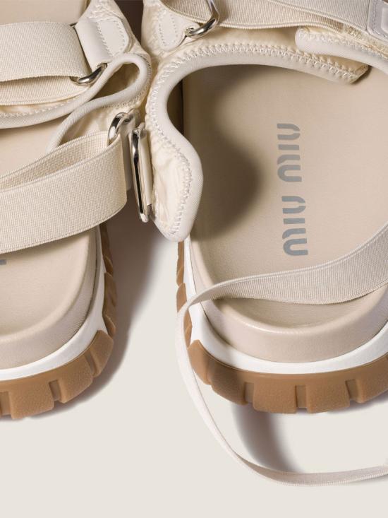 26FW 미우미우 샌들 5X689EF005D7C F0304 NUDE NEUTRALS - MIU MIU