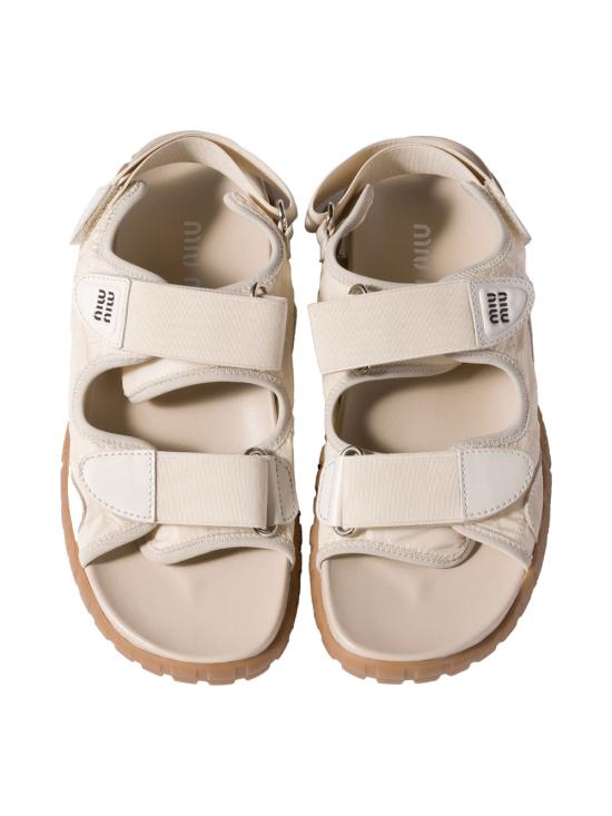 26FW 미우미우 샌들 5X689EF005D7C F0304 NUDE NEUTRALS - MIU MIU