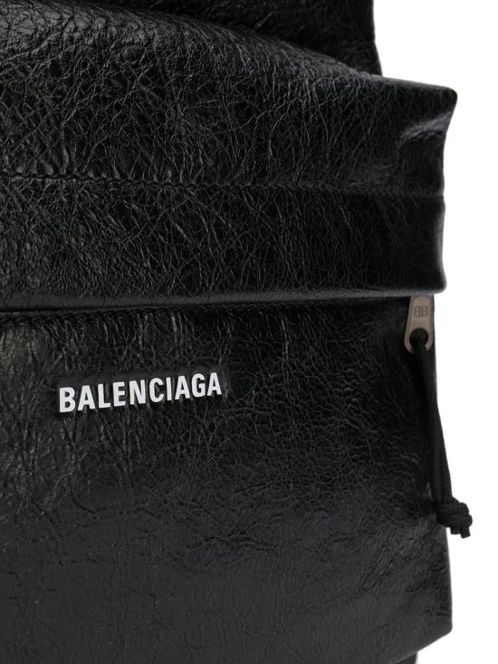 26FW 발렌시아가 로고 패치 익스플로러 백팩 5032211VG07 1000 BLACK - BALENCIAGA