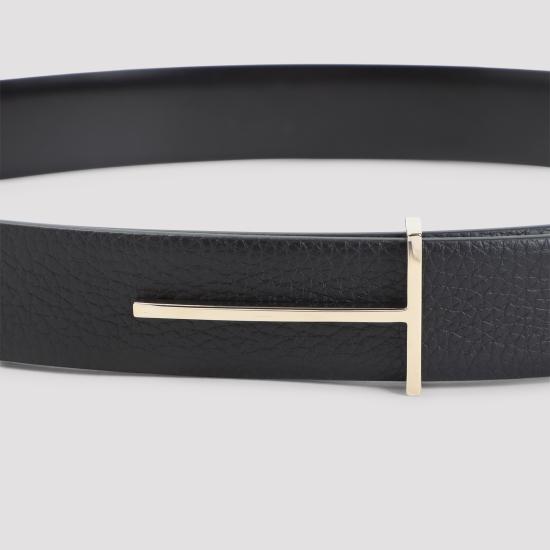26FW 톰포드 레귤러 벨트 WB338LCL624P NAA BLACK - TOMFORD