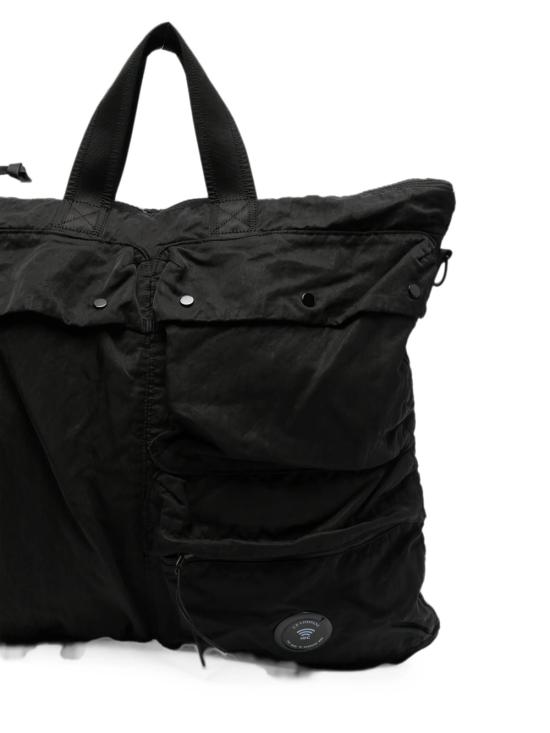 26FW 씨피 컴퍼니 더플백 21CMAC127A005269G 999 BLACK - C.P. COMPANY
