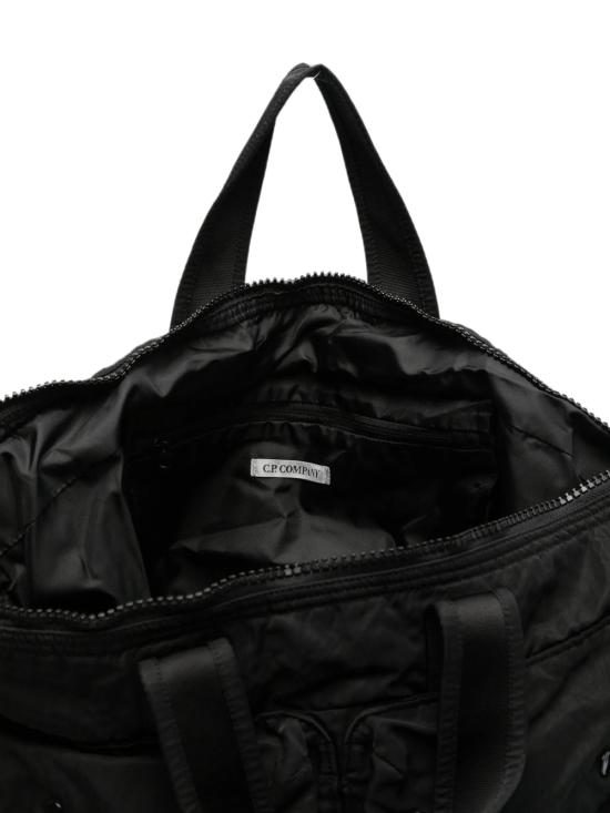 26FW 씨피 컴퍼니 더플백 21CMAC127A005269G 999 BLACK - C.P. COMPANY