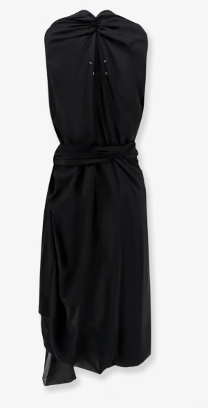 26SS 마르지엘라 미디 원피스 S29DD0066M35850900 Black - MAISON MARGIELA