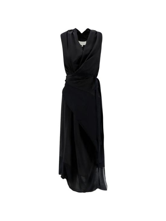 26SS 마르지엘라 미디 원피스 S29DD0066M35850900 Black - MAISON MARGIELA