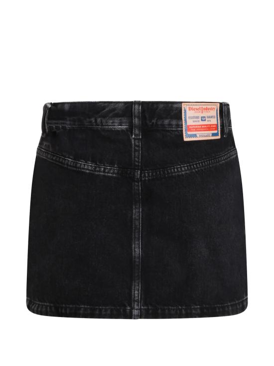 26SS 디젤 숏 스커트 A0493509P0902 Black - DIESEL