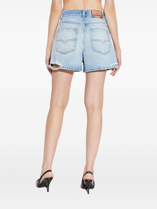 26SS 디젤 De-Helios 디스트로이드 데님 쇼츠 A22266007DM01 Light Blue - DIESEL