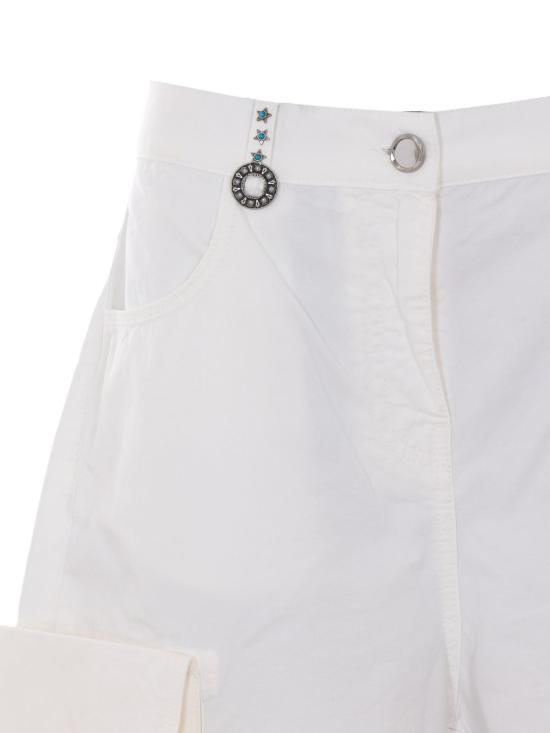 26SS 핑코 숏팬츠 106820A3AWZ05 BIANCO - PINKO