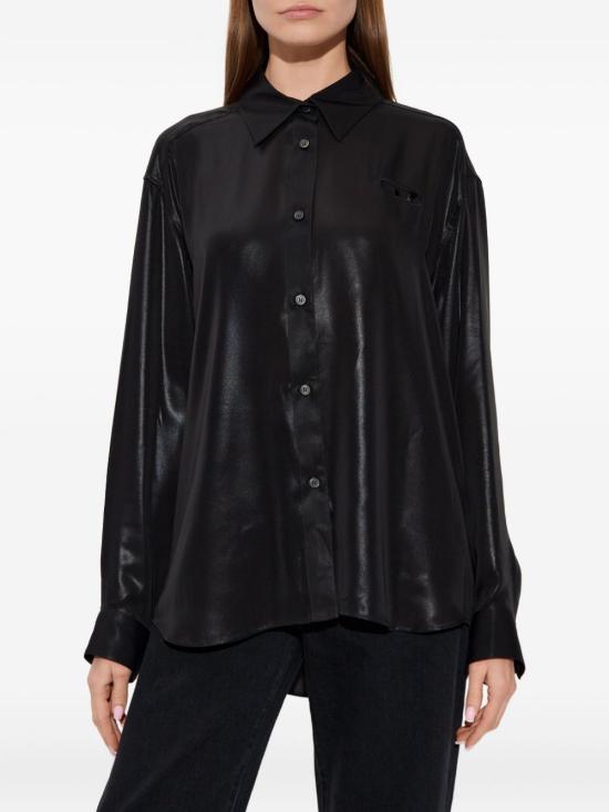26SS 디젤 블라우스 A202760QJAR9XX Black - DIESEL
