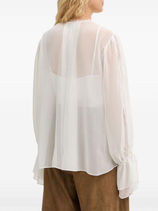 26SS 핑코 블라우스 106649A337Z05 BIANCO - PINKO