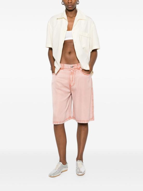 26SS 디젤 데님 숏팬츠 A236720JMCD38W Pink - DIESEL