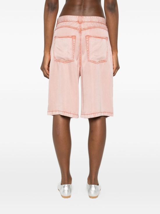26SS 디젤 데님 숏팬츠 A236720JMCD38W Pink - DIESEL