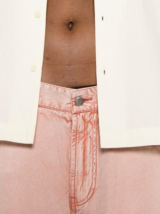 26SS 디젤 데님 숏팬츠 A236720JMCD38W Pink - DIESEL