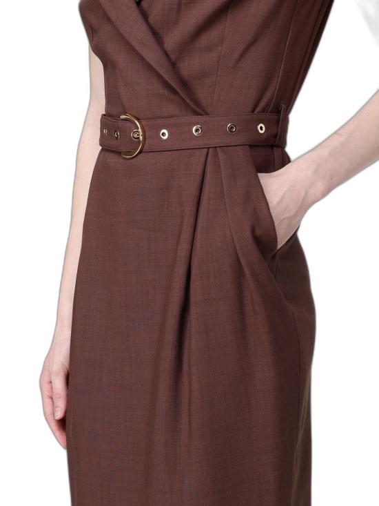26SS 핑코 미디 원피스 106565A2W6L78 MARRONE TERRA - PINKO