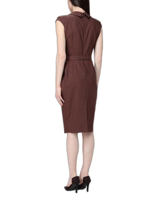 26SS 핑코 미디 원피스 106565A2W6L78 MARRONE TERRA - PINKO