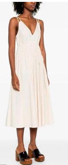 26SS 핑코 미디 원피스 106524A35QC03 BEIGE - PINKO