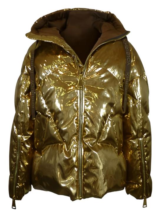 25FW 크리스조이 자켓 KWF25R06011NY0027GLD001 GOLD - KHRISJOY