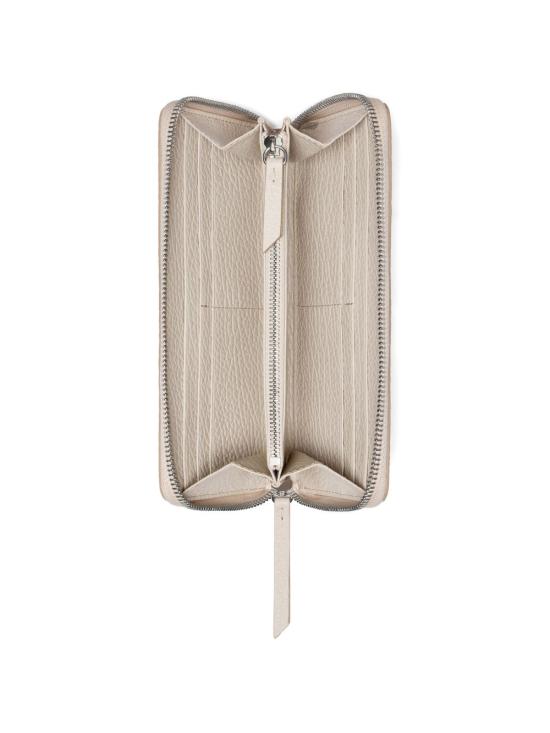 26SS 마르지엘라 4스티치 집어라운드 장지갑 S56UI0110P4455T8039 Beige - MAISON MARGIELA