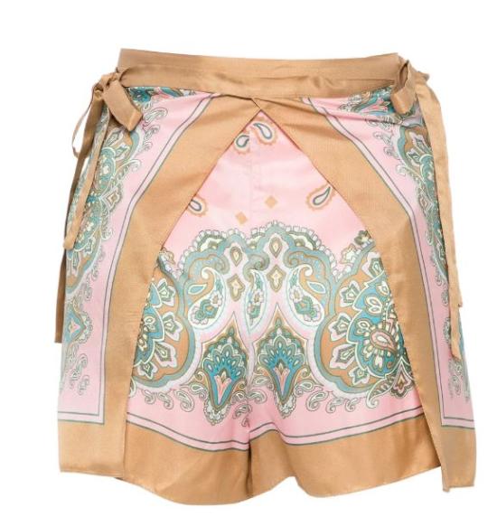 26SS 핑코 숏팬츠 106733A38GSZ4 V DE B CO - PINKO