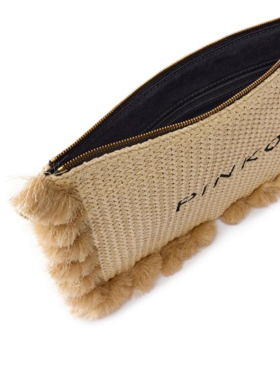 26SS 핑코 클러치/파우치 106718A39YHZ3Q Beige - PINKO