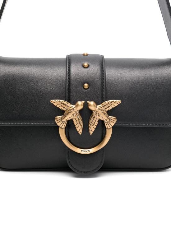 26SS 핑코 토트백 104340A0QOZ99Q NERO ORO - PINKO