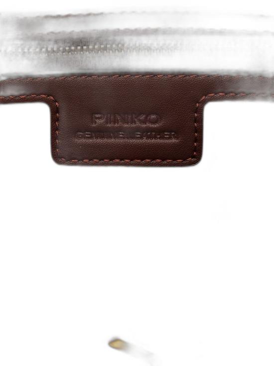 26SS 핑코 토트백 106177A0F6R49Q BURGUNDY ORO - PINKO