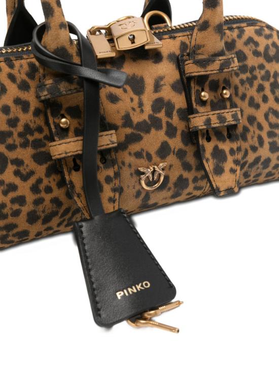 26SS 핑코 토트백 105334A32AM35Q MACULATO MARRONE - PINKO