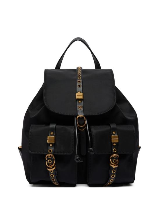 26SS 핑코 백팩 106051A358Z99Q NERO ORO