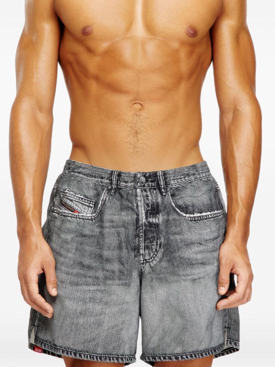 26SS 디젤 Soccer-41-dnm 스윔 쇼츠 A205350GSBCE7404 Grey - DIESEL