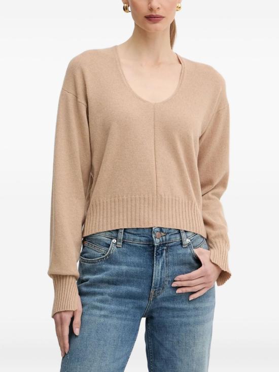 25FW 트윈셋 스웨터 252TP3493S2088511754 SANDY BROWN