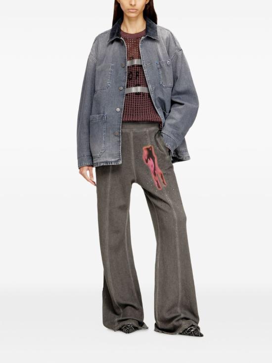 26SS 디젤 데님 자켓 A2072609N8307 Grey - DIESEL