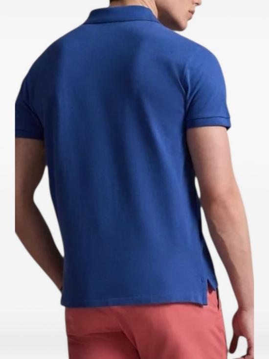 26SS 랄프 로렌 폴로 티셔츠 710680784520DUSTYAZURECREAMPP Blue - RALPH LAUREN
