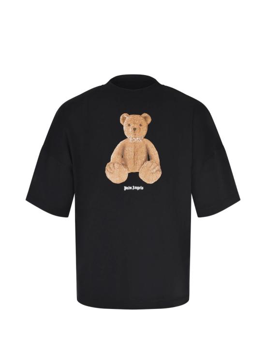 26SS 팜앤젤스 반팔 티셔츠 PMAA10BS26JER0041060 BLACK BROWN