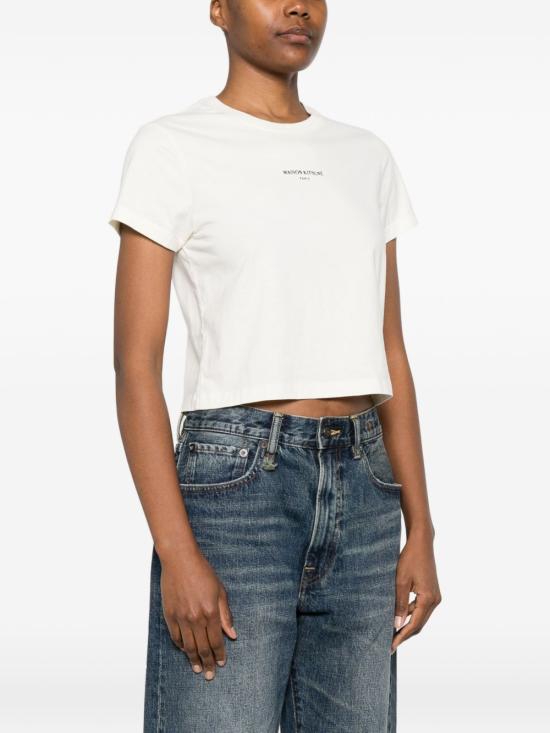 26SS 메종키츠네 반팔 티셔츠 QW00100KJ70260063 BEIGE - MAISON KITSUNE