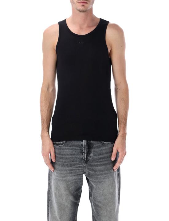 26SS 디젤 리브드 탱크 탑 A215600JEAI9XX Black